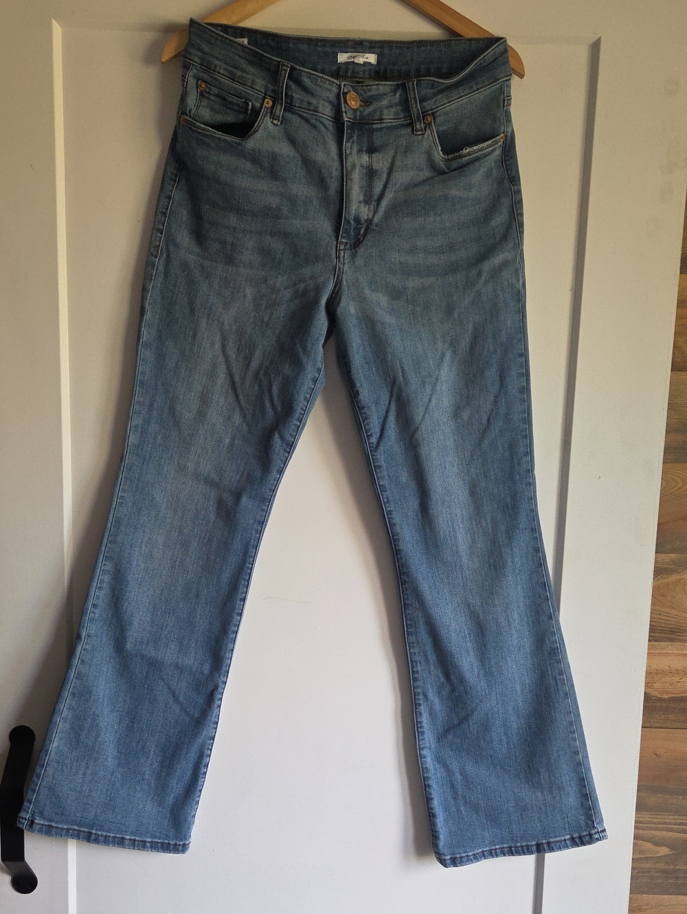 STS Blue Faded Light Wash Flare Jeans